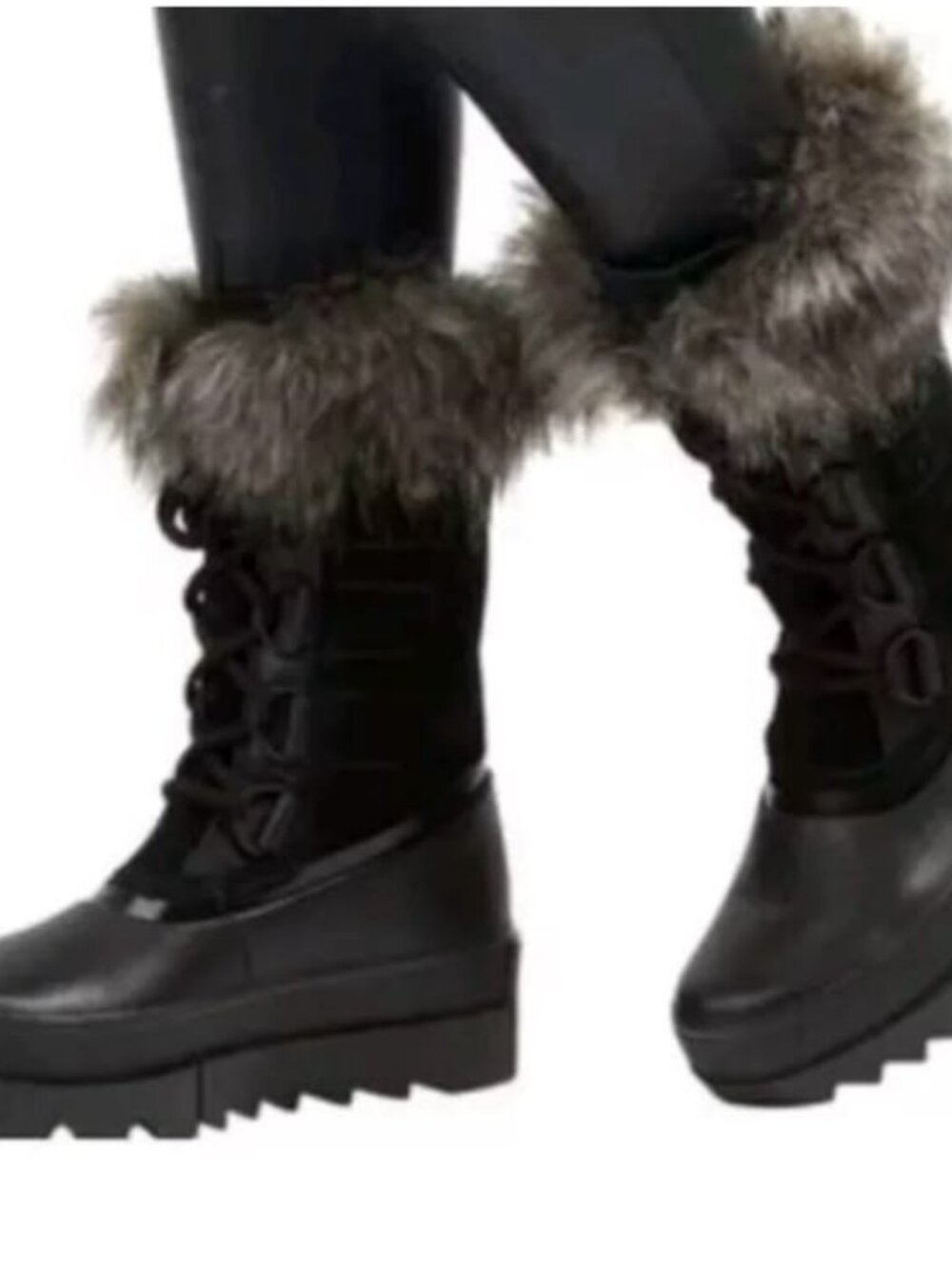 THE BEST WINTER BOOTS EVER - SOREL BLACK SIZE 9!!! - Picture 3 of 13